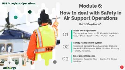 How to deal with Safety in Air Support Operations