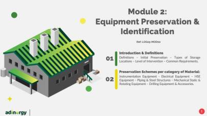 Oil & Gas Equipment Preservation & Identification